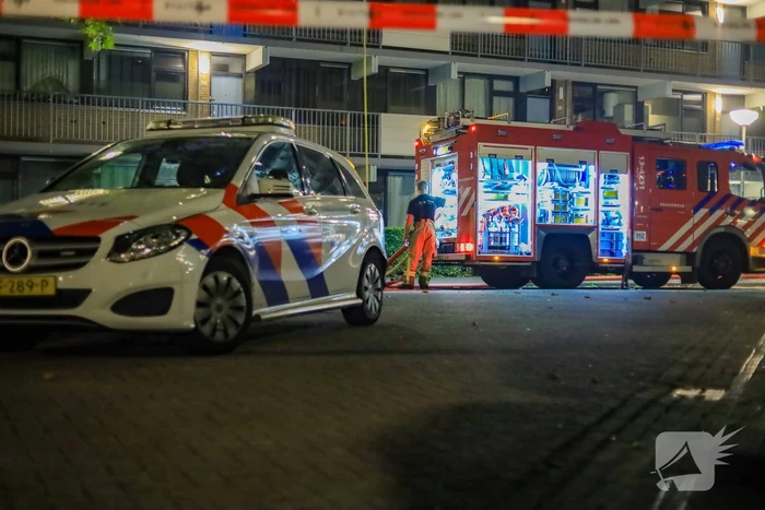 Veel schade bij brand in flatwoning