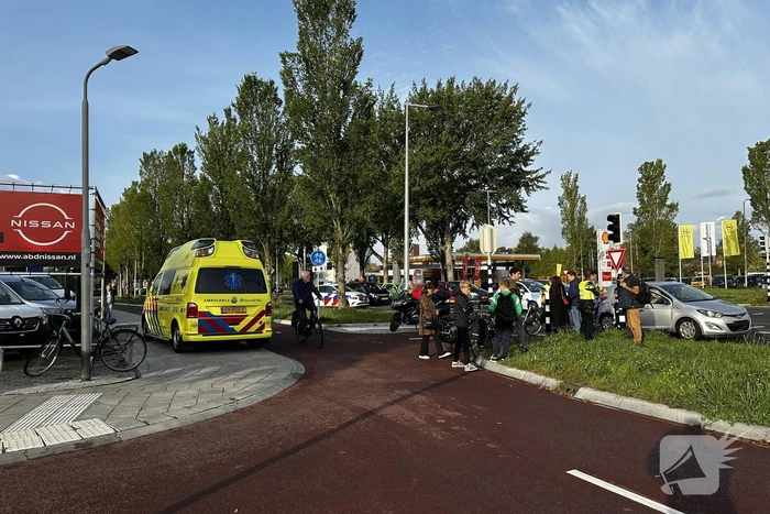 Fietser aangereden door automobilist