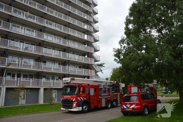 Brandweer ingezet voor rookontwikkeling van bbq op balkon