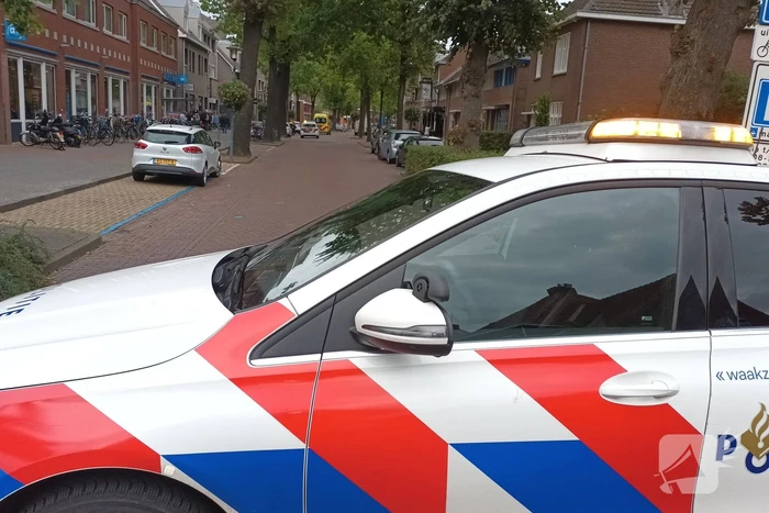 Automobilist en fietser in botsing