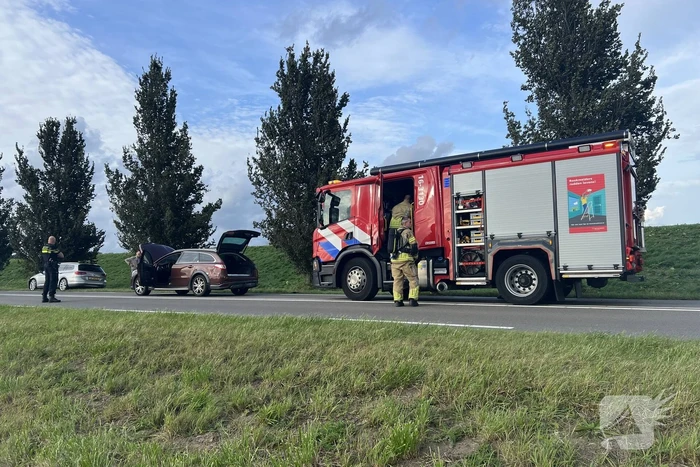 Schade bij kop-staart botsing