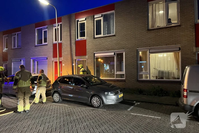 Brand bij woning snel onder controle