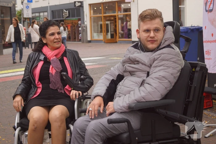 Hindernissen voor mensen met beperking worden zichtbaar in centrum