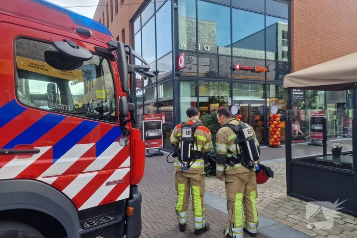 Omgeving afgezet tijdens onderzoek naar vreemde lucht