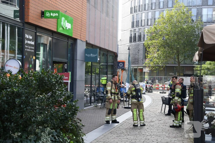 Omgeving afgezet tijdens onderzoek naar vreemde lucht