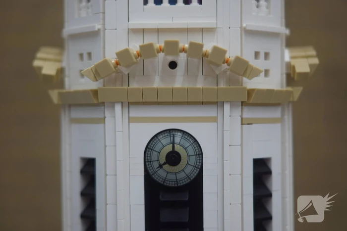 Nagebouwde Grote Kerk van Lego tentoongesteld