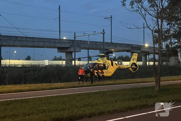Traumahelikopter ingezet bij medische noodsituatie in hotel