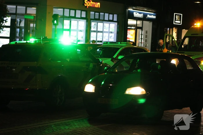 Fietser gewond bij botsing met auto