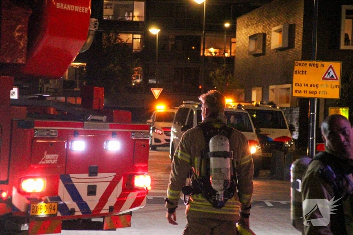 Brandweer ingezet voor melding gebouwbrand