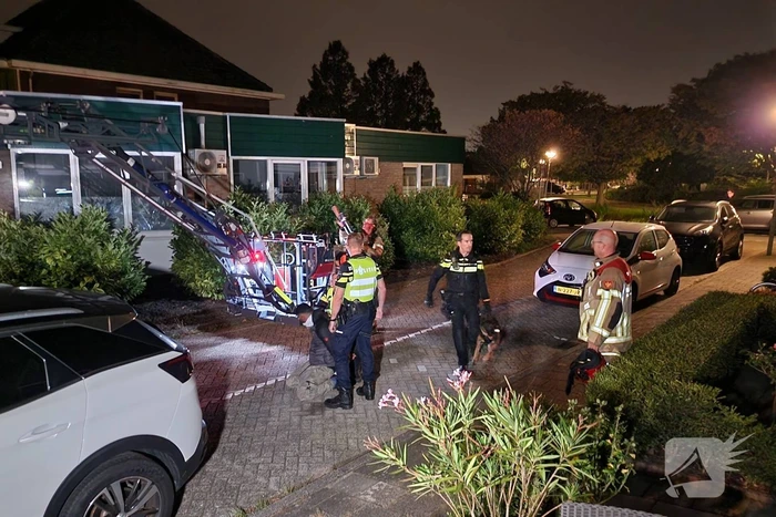 Persoon aangehouden na mogelijk inbraak