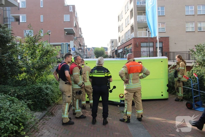 Politie zet omgeving af vanwege verward persoon