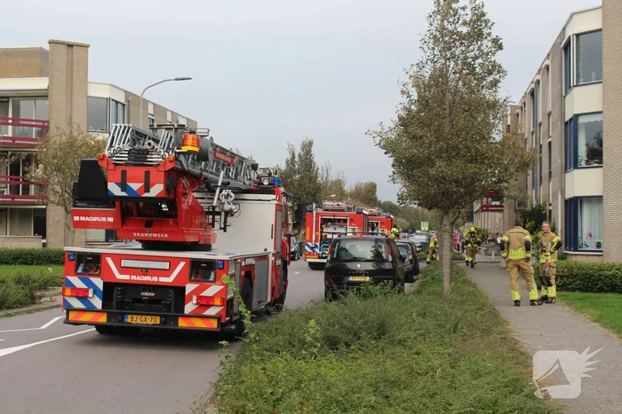 Pan op het vuur zorgt voor flinke rookontwikkeling