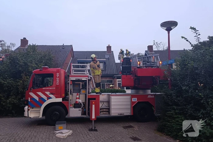 Schoorsteenbrand snel onder controle