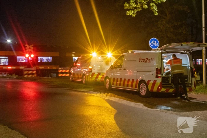 Trein valt stil door technische storing