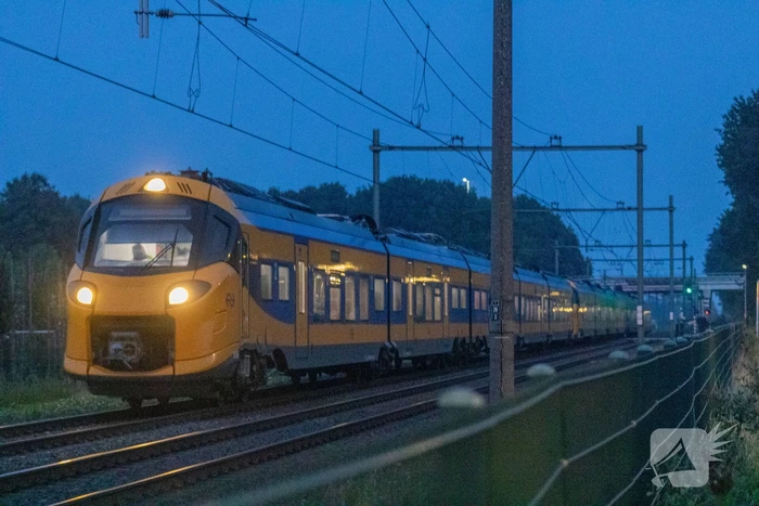 Trein valt stil door technische storing