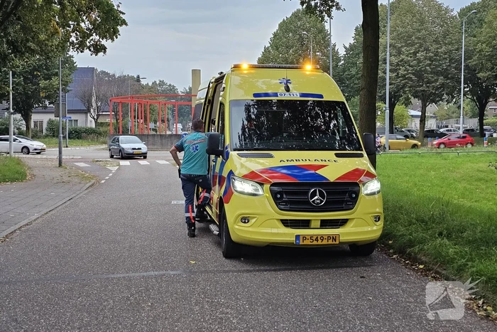 Fietser aangereden door voorrangsfout