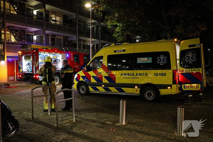 Brand in woning snel geblust