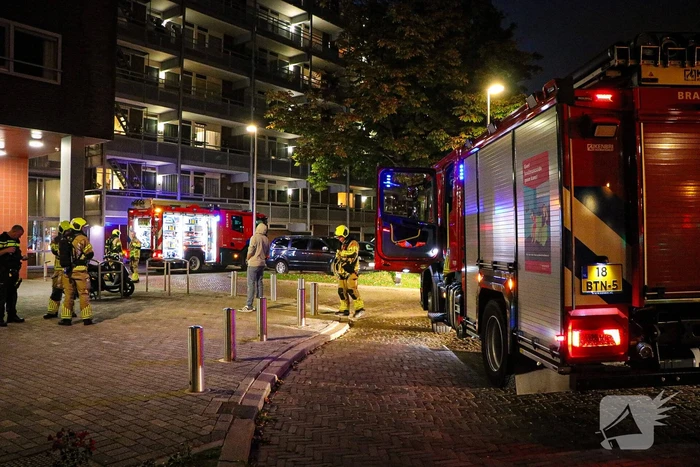 Brand in woning snel geblust