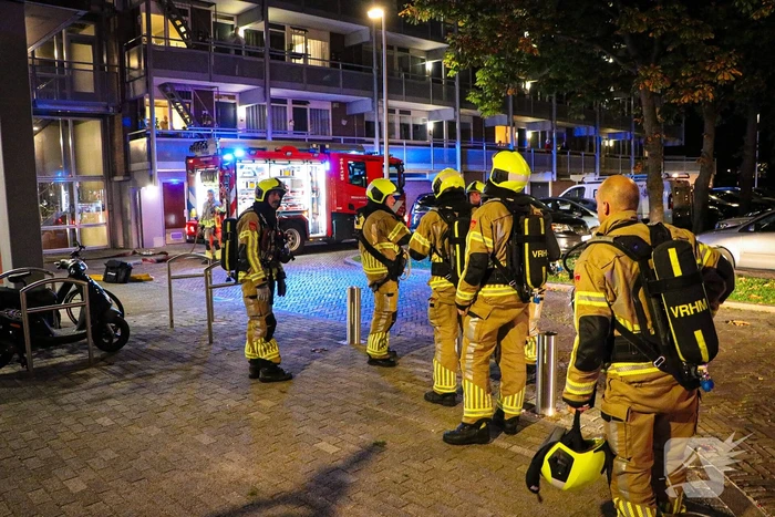 Brand in woning snel geblust