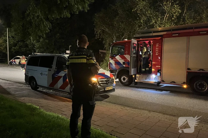 Brand in leegstand pand