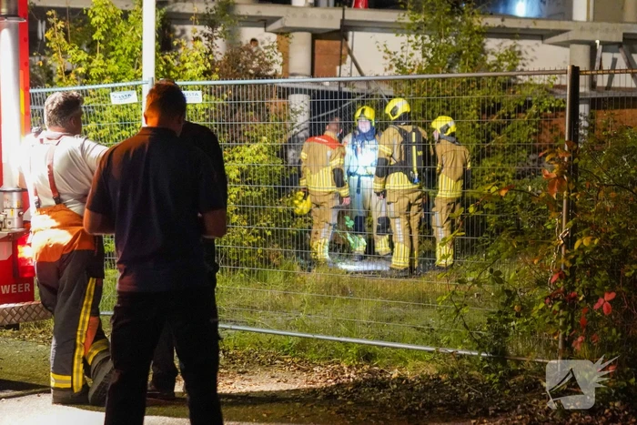 Brand in leegstand pand