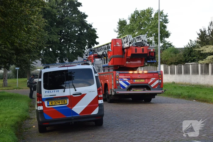 Dakdekkers veroorzaken brand op dak
