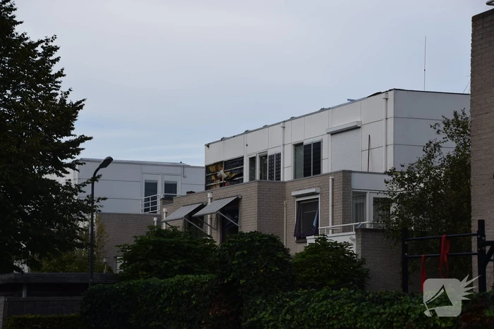 Dakdekkers veroorzaken brand op dak
