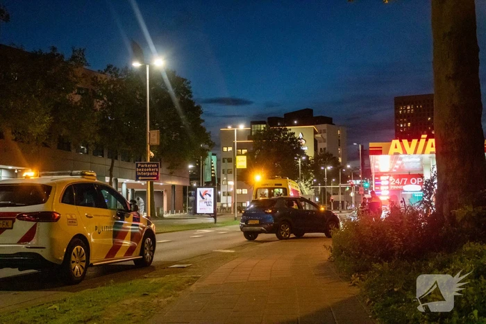Scooterrijder gewond bij botsing met automobilist