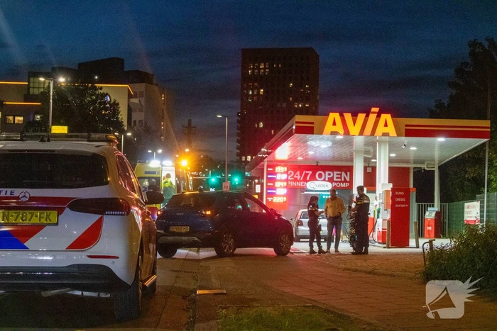 Scooterrijder gewond bij botsing met automobilist