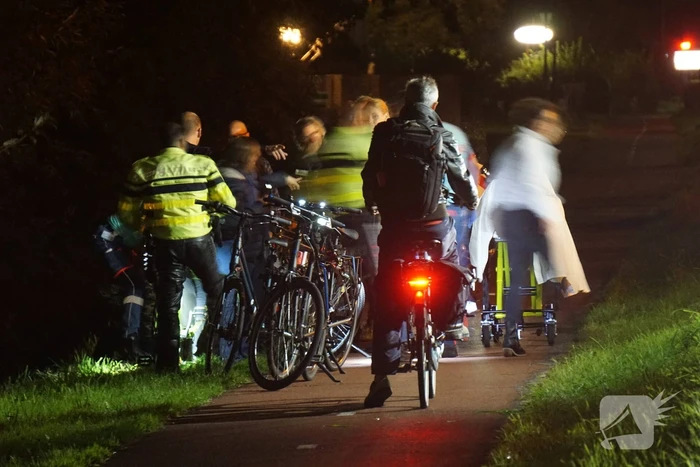 Persoon gewond na val met deelfiets