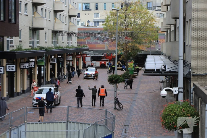 Evacuatie wegens woningbrand