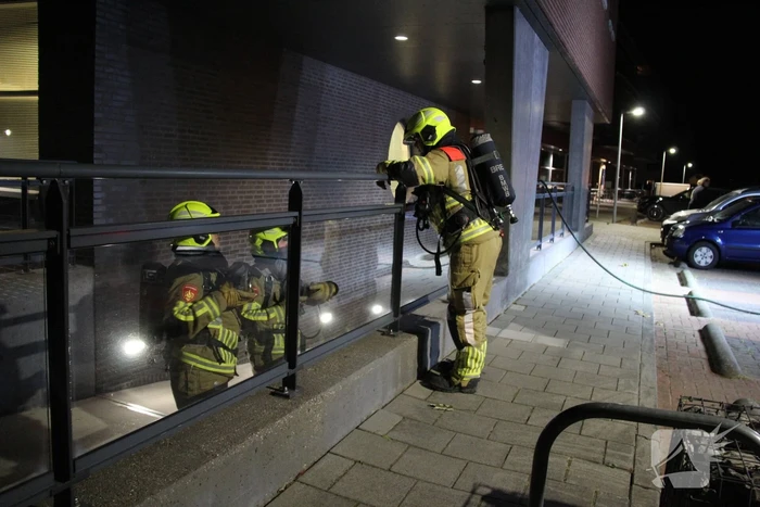 Woningen ontruimd bij brand in parkeergarage