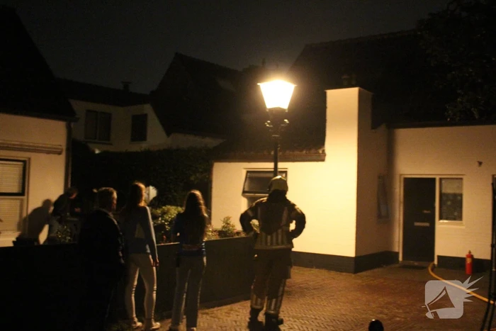 Hevige rookontwikkeling bij brand in woning