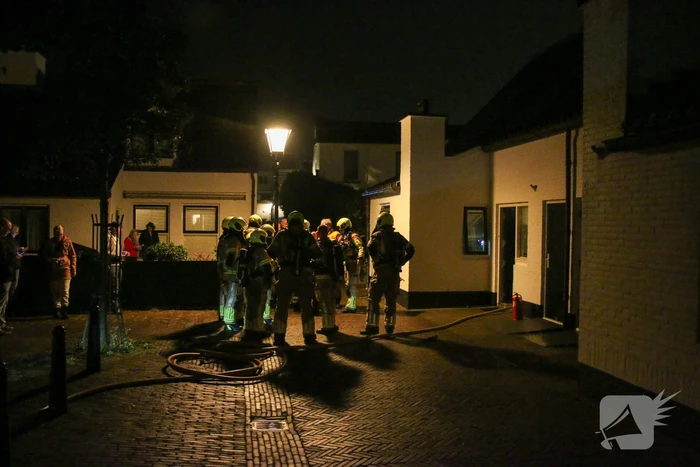 Hevige rookontwikkeling bij brand in woning