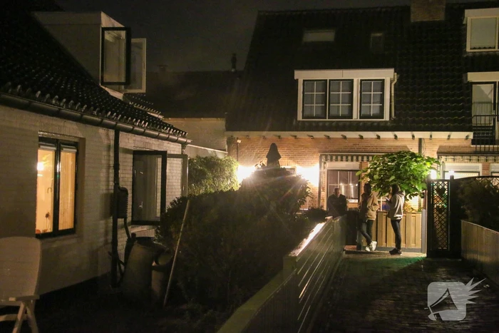 Hevige rookontwikkeling bij brand in woning