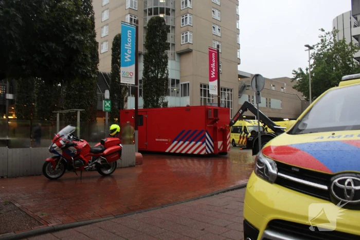 Wooncomplex voor ouderen ontruimd vanwege brand