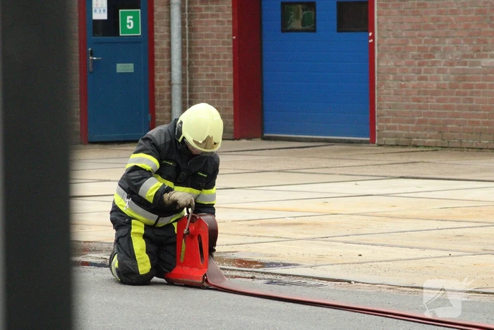 Brand in zuivelfabriek snel onder controle