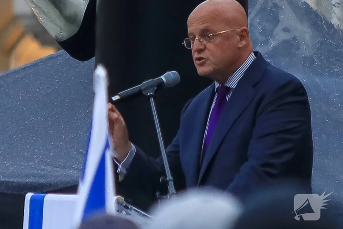 Manifestatie voor Israël druk bezocht