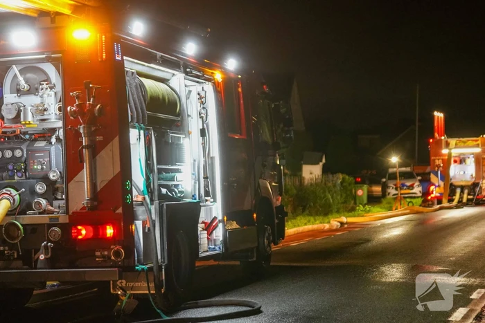 Zeer grote brand in een loods