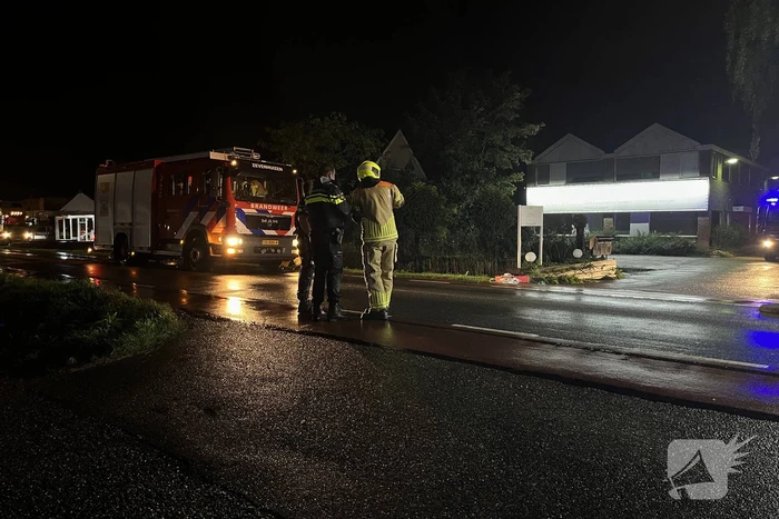 Zeer grote brand in een loods