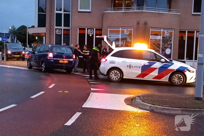 Fietser aangereden bij rotonde
