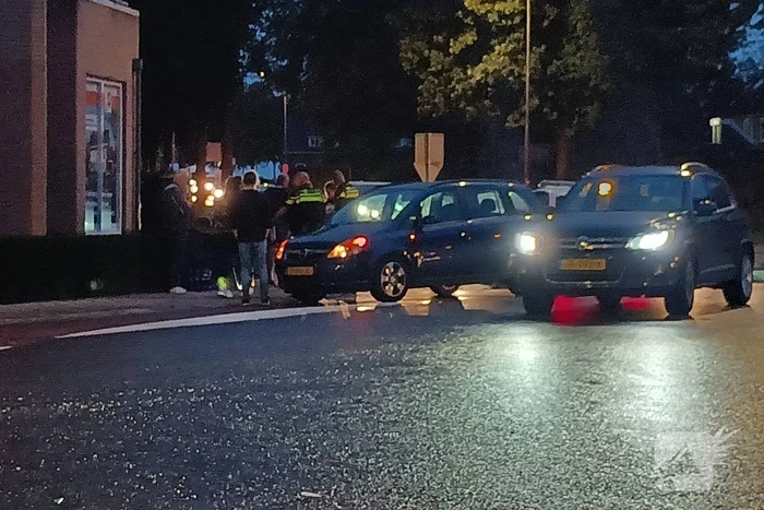 Fietser aangereden bij rotonde