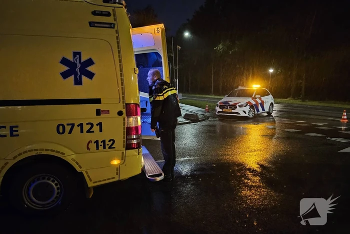 Voetganger gewond bij aanrijding met bestelbus
