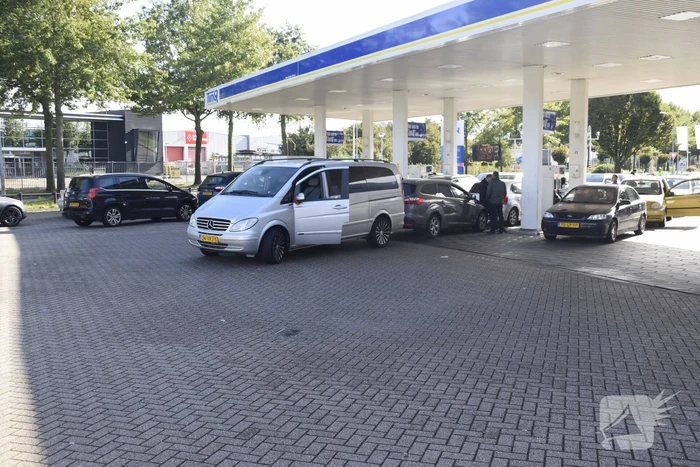 Grote drukte bij tank actie