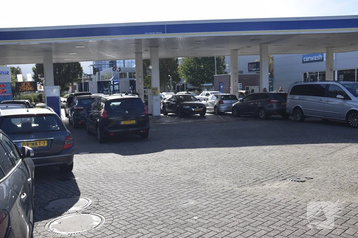 Grote drukte bij tank actie
