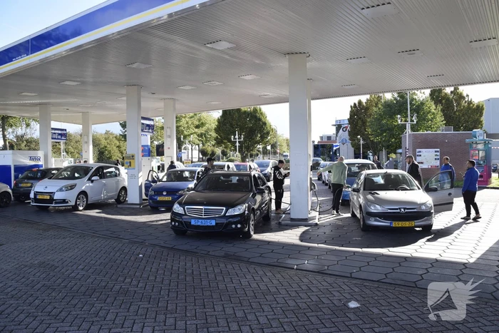 Grote drukte bij tank actie