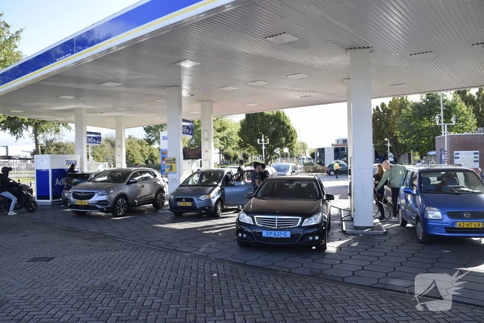 Grote drukte bij tank actie