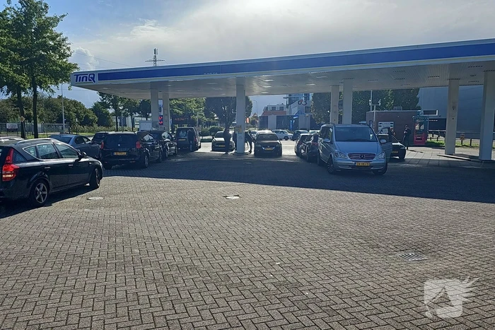 Grote drukte bij tank actie