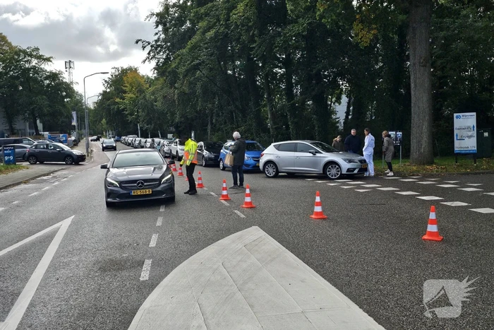 Grote drukte bij tank actie