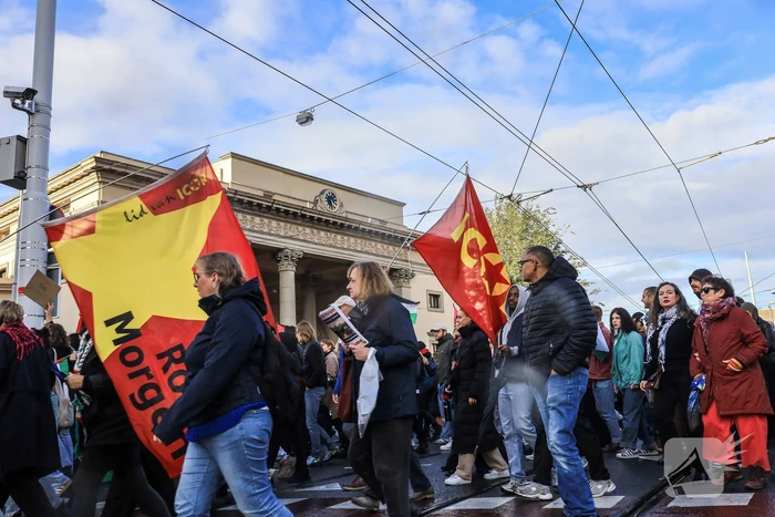 Grote opkomst bij demonstratie pro Palestina
